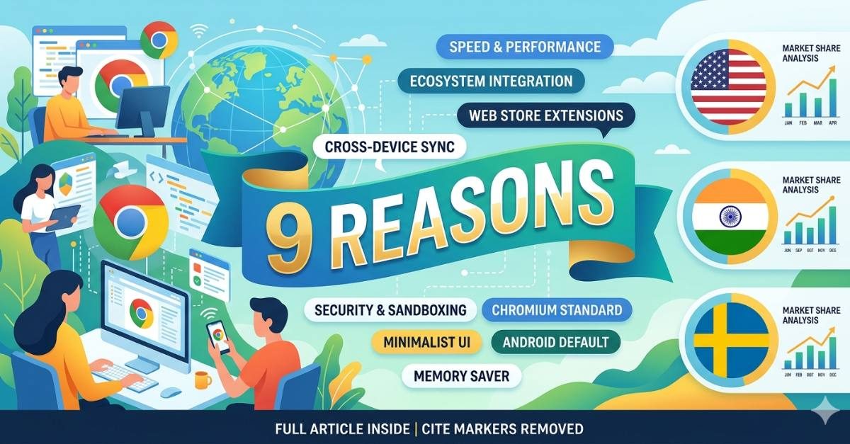 9 Reasons Web Users Using Google Chrome Then Other Web Browsers